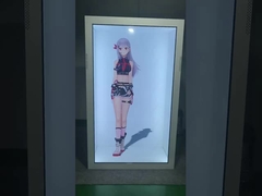 50 Zoll transparente LCD-Vitrine für Windows Android System LCD-Displaybox