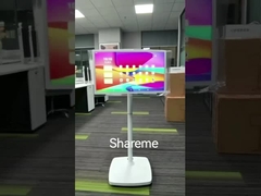 Portable 27 Zoll Touchscreen Monitor Drehbares Android Selbstbedienungskiosk