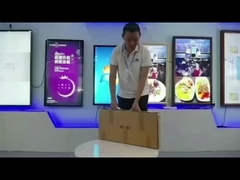 Doppelschirm-LCD-Anzeige für Aufzugswerbung cNetwork 18,5 und 10,1 Zoll