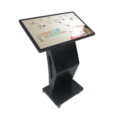55-Zoll-Floor-Standing-Kiosk-Computer mit Infrarot-Touchscreen und Android- oder Windows-System