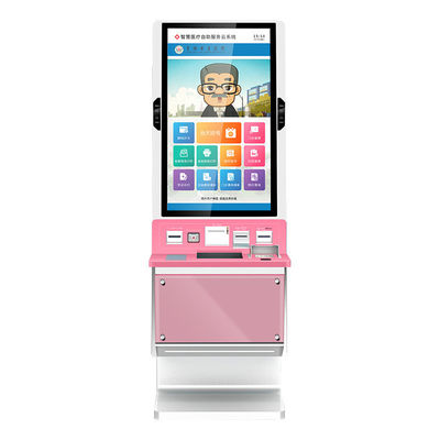 CE Medizinische Abrechnung Touchscreen Selbstbedienung Kiosk 32 Zoll Krankenhaus Check In Kiosk