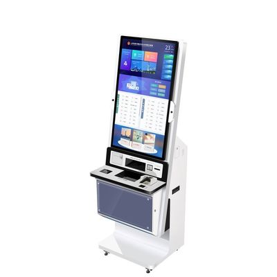 CE Medizinische Abrechnung Touchscreen Selbstbedienung Kiosk 32 Zoll Krankenhaus Check In Kiosk
