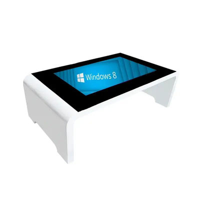 43" Interaktiver Touchscreen-Tisch aus Eisen 1920x1080 Smart Screen Kaffeetafel
