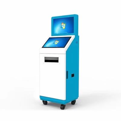 19 Zoll Touchscreen Self-Service-Kiosk mit 1920x1080 Auflösung und A5-Drucker-ID-Kartenleser