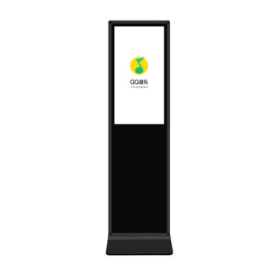 32 Zoll frei stehender, kapazitiver Touchscreen-Kiosk mit vertikaler Anzeige und Kartenleser