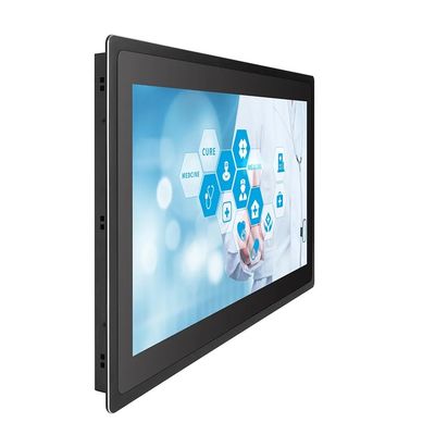 21.5 Zoll 1000 Nits Helligkeit IP65 Frontbildschirm Kapazitiver Touchscreen Monitor mit hoher Helligkeit