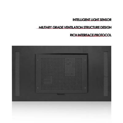 3000 Nits 85 Zoll Full HD Hochhelligkeit Werbebildschirm Sonnenlicht Lesbarer Bildschirm
