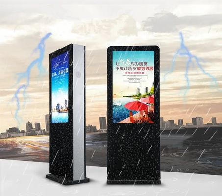 IP65 Außenwerbebildschirme Werbebildschirm Ultra dünn ROHS