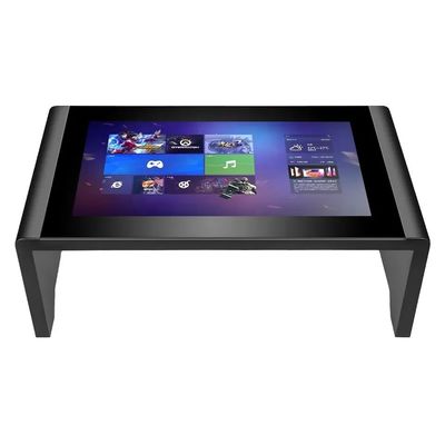 43 Zoll digitaler Kapazitäts-Touchscreen Spieltisch mit Edelstahlglas