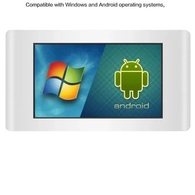 55 Zoll interaktiver Touchscreen-Tisch aus Aluminiumlegierung mit 110W Stromverbrauch und Multi-Touch-Display