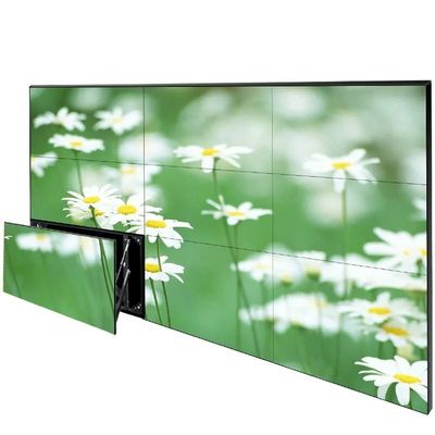 55 Zoll LCD-Spleißwand mit 4K-Auflösung und schmalem Randdisplay für Videowandanwendungen