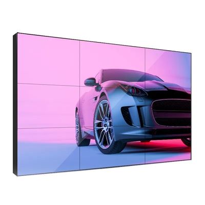 49 Zoll hoher Helligkeit LCD Splicing-Bildschirm mit 0,88 mm schmaler Bezel für Innenvideowandwerbung