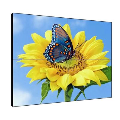 46 Zoll 0,88mm Ultra-Schmalrand-LCD-Spleißwand mit 500cd/m2 Helligkeit und Wandmontage