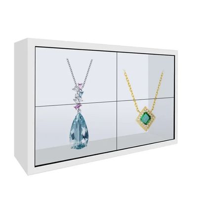55 Zoll Splicing-Bildschirm Transparentes LCD-Showcase Touchscreen Computerbildschirm