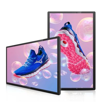 55-Zoll-Digital Signage LCD Werbebildschirm 178° Blickwinkel 3000:1 Kontrast