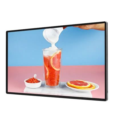 98 Zoll Wandwerbeanzeige Android LCD Digital Signage IP55 IP65