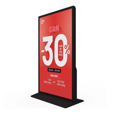 Digitale Werbeanzeige 4K LCD 100-Zoll-Touchscreen-Monitor