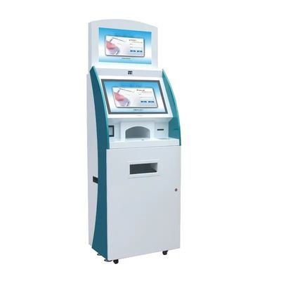 22 Zoll frei stehender Touchscreen-Kiosk mit Kapazitäts-Touch für Selbstbedienungszahlungen