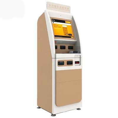 OEM 22 Zoll Multifunktions-Touchscreen-Self-Service-Kiosk mit Ausweisleser und Belegdrucker