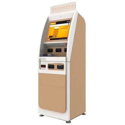OEM 22 Zoll Multifunktions-Touchscreen-Self-Service-Kiosk mit Ausweisleser und Belegdrucker