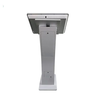 21,5 Zoll Touchscreen Digital Kiosk mit Thermodrucker und QR-Code-Scanner für interaktiven Self-Service