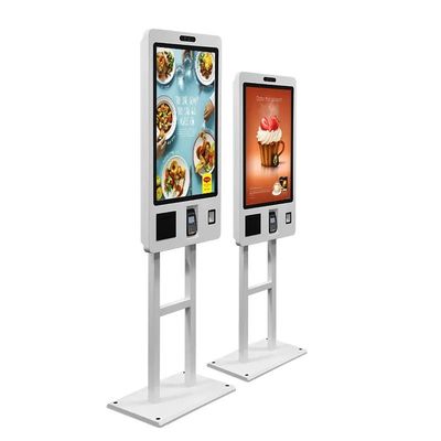 Selbstbedienung Touchscreen Bestellkiosk 21,5 Zoll 24 Zoll 27 Zoll Wand montiert