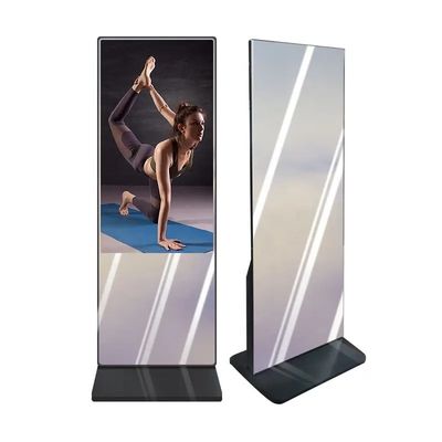 Indoor Gym Smart Magic Mirror Touchscreen 43 Zoll Android Digital Display