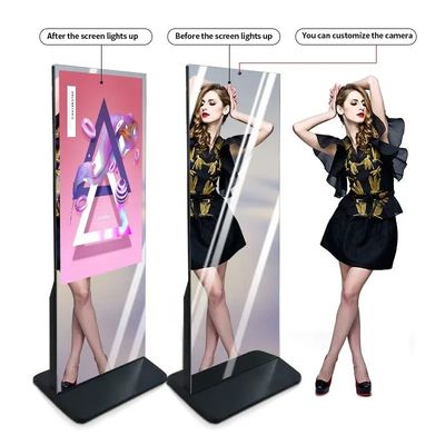Indoor Gym Smart Magic Mirror Touchscreen 43 Zoll Android Digital Display