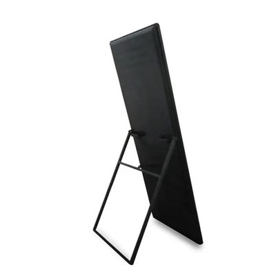 43 Zoll tragbarer Bodenständer LCD-Werbedisplay mit 1920 x 1080 Auflösung für Ausstellungen und Geschäfte