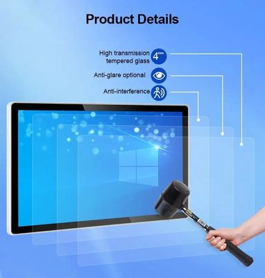 15.6 Zoll Kapazitiven Touchscreen Monitor mit 1920x1080 Auflösung und Multi-Touch für industrielle Anzeige