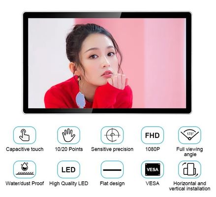 15.6 Zoll Kapazitiven Touchscreen Monitor mit 1920x1080 Auflösung und Multi-Touch für industrielle Anzeige