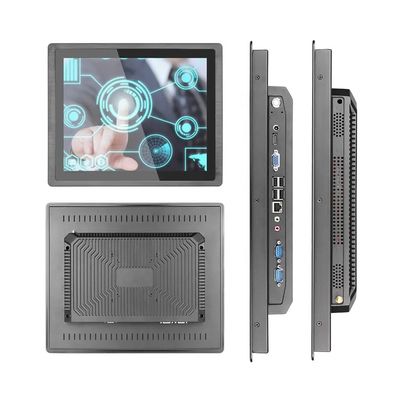 Wasserdichtes 17-Zoll-Touchscreen-Monitor-Panel Alles in einem PC Anti-Schock-Vibration