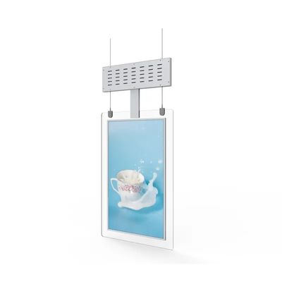 Ultraflacher, heller, sonnenlichttauglicher Digital Signage Bildschirm für Werbung