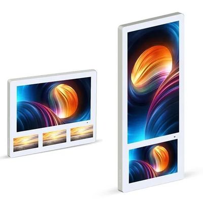 32 Zoll Aufzugswerbung Anzeige 4G Android Multi-Bildschirm Videowerbung