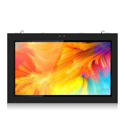 43 Zoll Wandmontierte Außenwerbebildschirm mit 2500cd/m2 Helligkeit und 4G Netzwerk Android