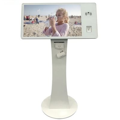 22 Zoll Kapazitiver Touchscreen Selbstbedienung Kiosk mit QR-Code-Scanner und anpassbare Optionen