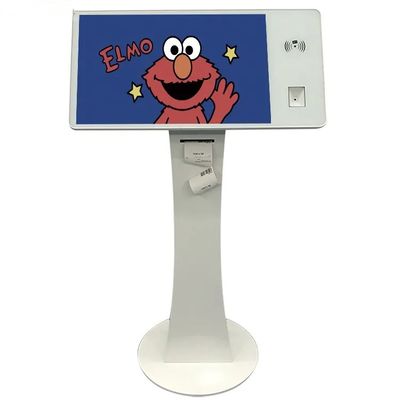 22 Zoll Kapazitiver Touchscreen Selbstbedienung Kiosk mit QR-Code-Scanner und anpassbare Optionen