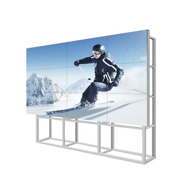 75-Zoll-TFT-Floor-Stand-LCD-Split-Wand Werbung Große Video-Wand-Displays