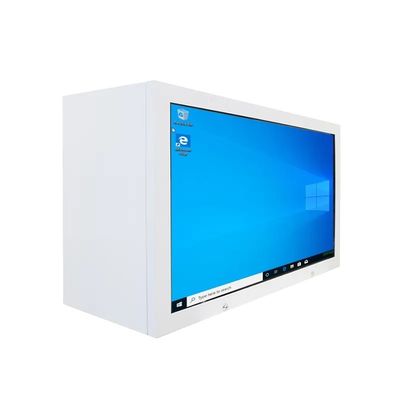 50 Zoll Hochtransparente LCD-Vitrine mit Android-System und Touchscreen-Displaybox