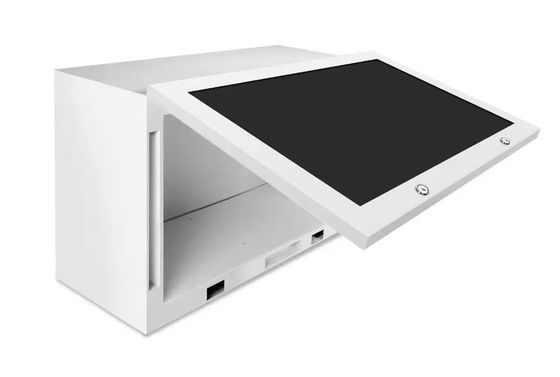 50 Zoll Hochtransparente LCD-Vitrine mit Android-System und Touchscreen-Displaybox