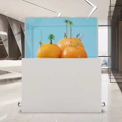 Desktop 55 Zoll OLED Transparenter Bildschirm Automatisches Steigendes Absenkendes Display
