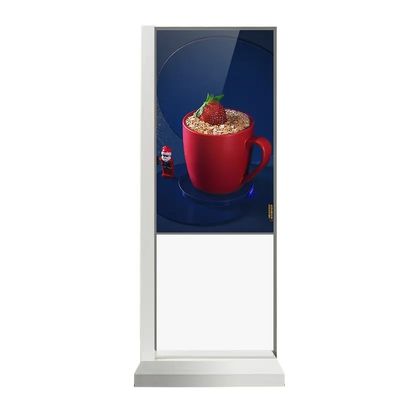 55 Zoll transparenter Touchscreen Monitor mit Android Video Player und Infrarot 10 Touch Technologie