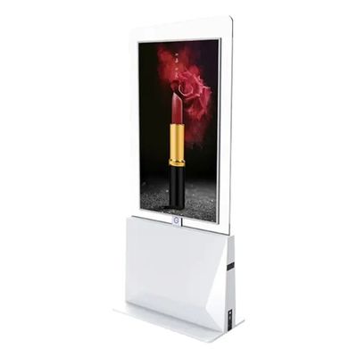 55 Zoll transparenter LCD-Showcase mit 1920 x 1080 Auflösung und Bodenständer OLED-Display