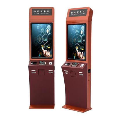 Auf dem Boden stehende, maßgeschneiderte, kapazitive Touchscreen-Kiosk - Selbstbedienungslösung für digitale Beschilderung