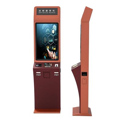 Auf dem Boden stehende, maßgeschneiderte, kapazitive Touchscreen-Kiosk - Selbstbedienungslösung für digitale Beschilderung