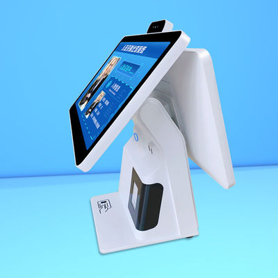 Desktop Selbstbedienung Touchscreen Bestellkiosk Zweifachbildschirm Kassierer