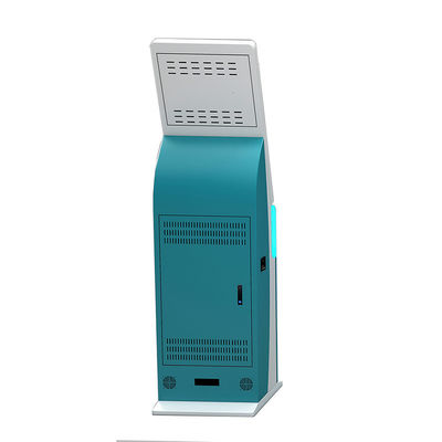 32 Zoll Self-Service-Kiosk mit Touchscreen, A5-Drucker und Barcode-Scanner