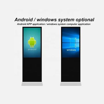 49 Zoll Touchscreen Digital Kiosk mit Intel Core I3 Prozessor und Windows 10 Betriebssystem für interaktiven Selbstbedienung