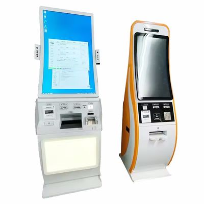 Anpassungsfähiges Terminal-Informationsmanagement mit Selbstbedienung zur Hand