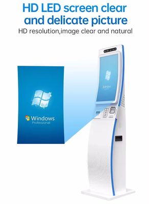 22 Zoll / 32 Zoll Touchscreen Kiosk Kreditzahlung Automatisierte Servicestation